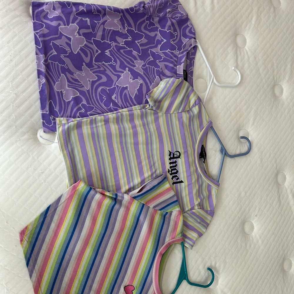 3 different good condition shirts
